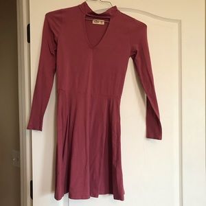 Plum colored hollister dress